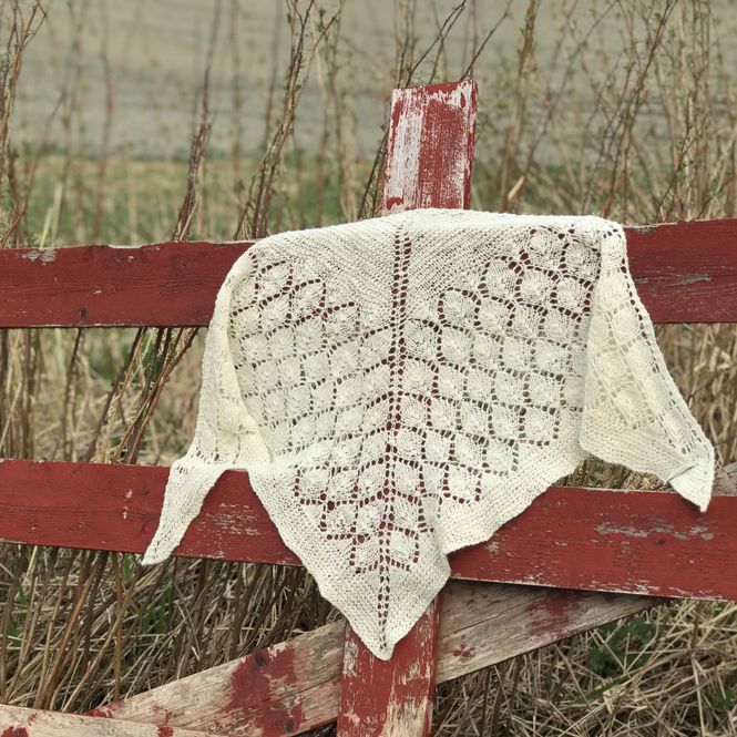 Hovedbilde Strikkepakke - Pilebladsjal