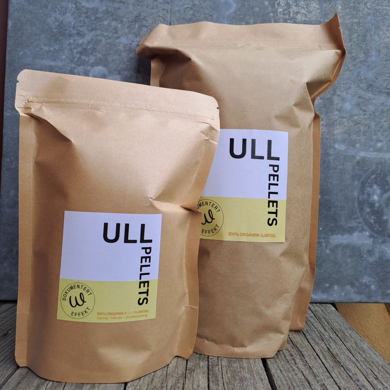 Ullpellets - plantegjødsel