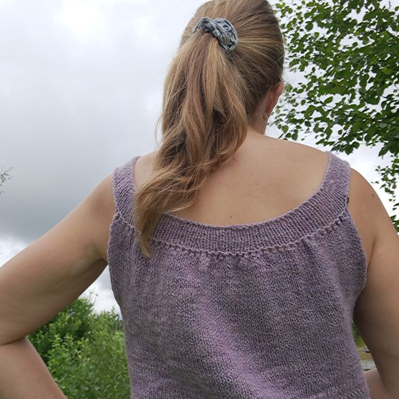 Strikkepakke - TivoliTopp  fargespunnet