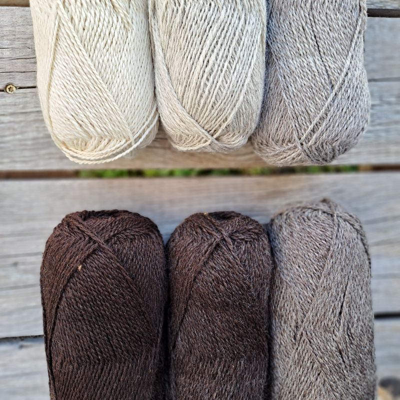 Strikkepakke - Triangelvott