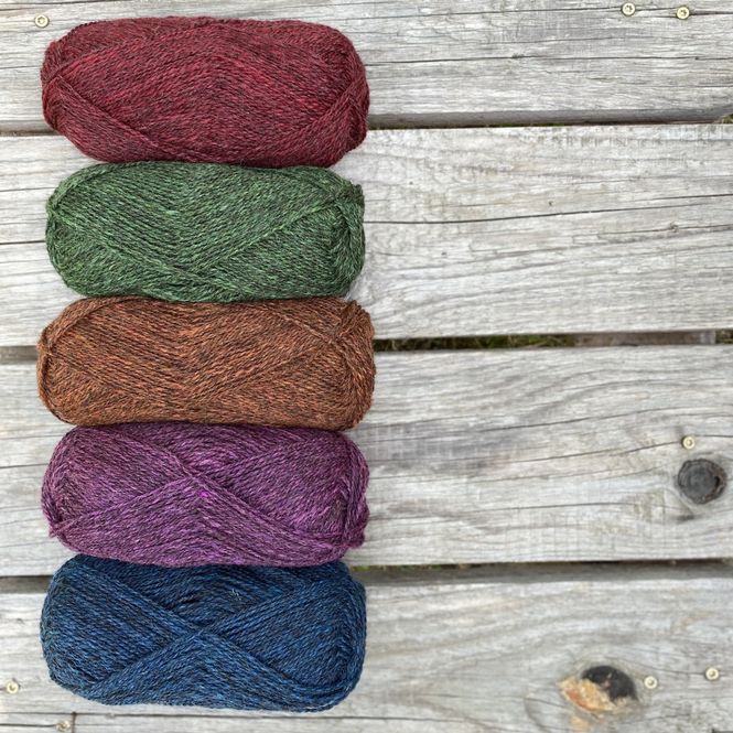 Hovedbilde Gammel Selbu - Fargespunnet Blæset