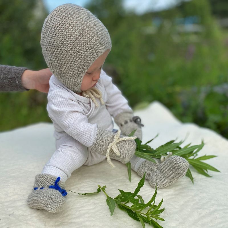 Strikkepakke - Babysett