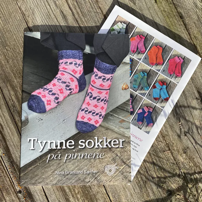 Hovedbilde Tynne sokker på pinnene - Hefte