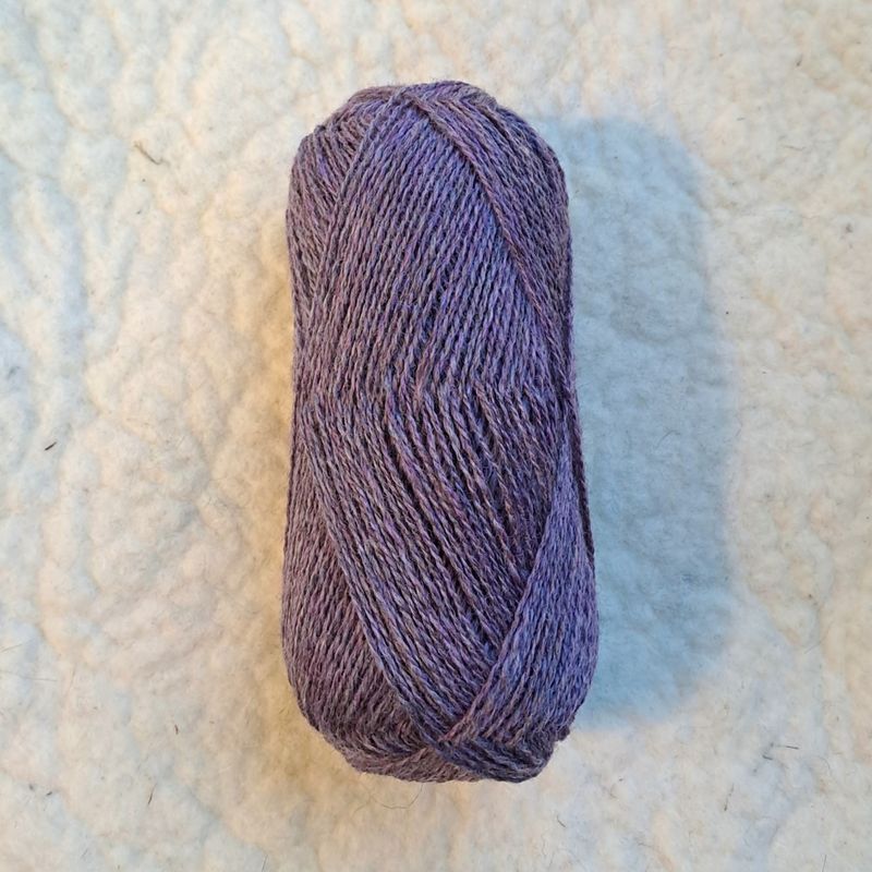 Strikkepakke- Enkel hals-Fargespunnet