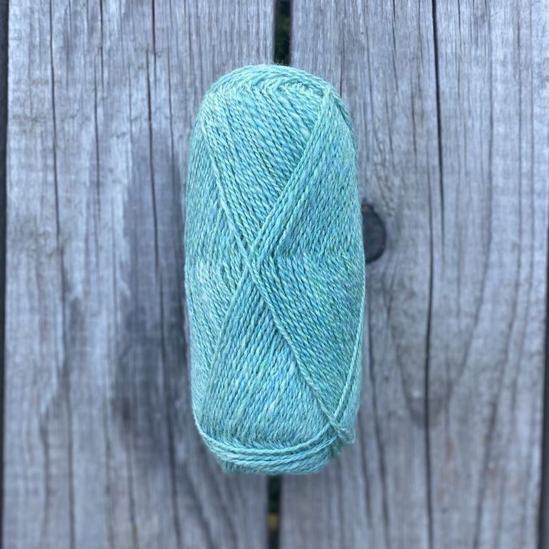 Strikkepakke - Spire barnegenser fargespunnet