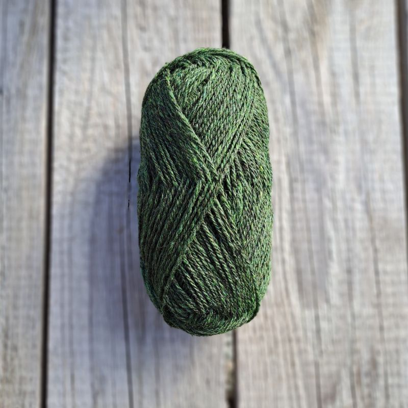 Strikkepakke - Enkle votter-Fargespunnet